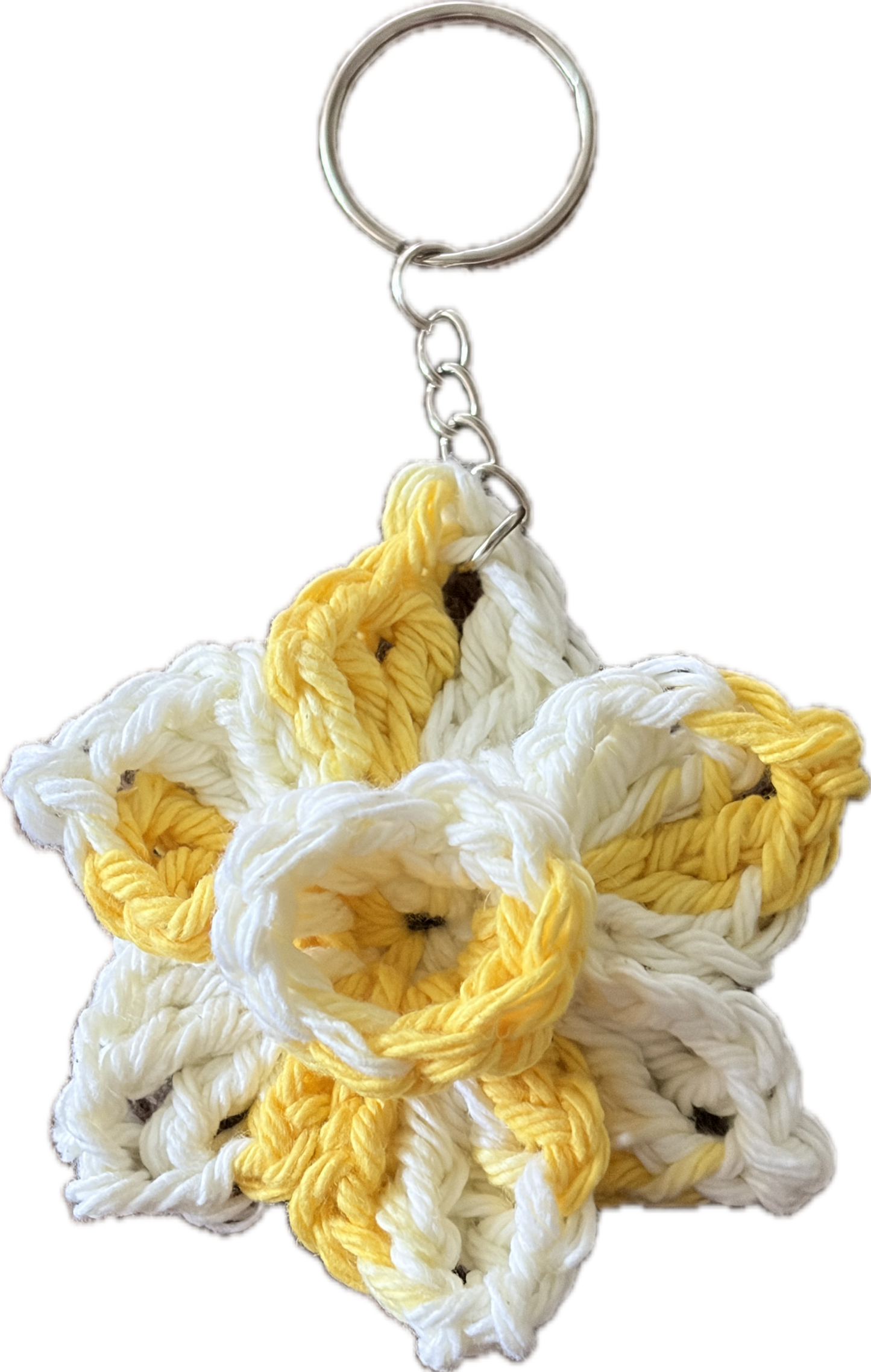 daffodil keychain